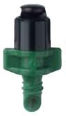 Micro Spray Two Piece 90° 2.0m radius & 54L/h @ 100kpa (Green Base) - Click Image to Close